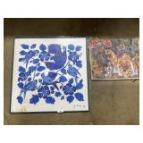 Jim Thompson Relief On Linen, Balinese Painting.