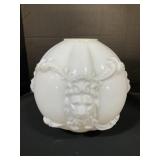 Lion Head Milk Glass Gone With The Wind Globe.