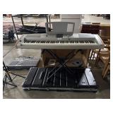 Yamaha DGX-505 Keyboard, Stand & Hardcase.
