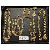 Liz Claiborne Necklaces, Earrings Brooches.