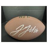 Jared Goff Autographed Football.