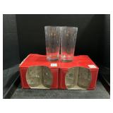 NOS Libbey Glass Star Crystal Tumblers.