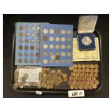Commemorative Coin, Buffalo Nickels, Pennies.