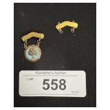 10K Gold National Congress Of PTA Badge.