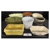 8 Assorted Planters.