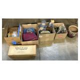 Planters, Bottles, Periscope, Music Box.