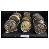 Assortment Of Table Clocks.