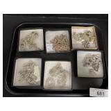 Sterling Silver Necklaces, Bracelets, & Earrings.