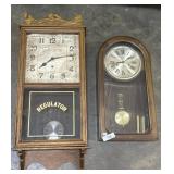 New Haven & Waltham Regulator Clocks.