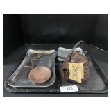 Kafuh Cast Iron Tea Kettle, Selenite Dinnerware.