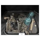 Antique Cast Iron Apple Peeler.