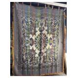 Asian Style Coverlet.