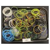 Lot Of Multi Color Bangles.