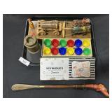 Dog Shoe Horn, Wooden German Carriage.