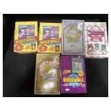 3 NOS Boxes Of Baseball Cards.