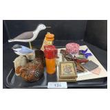 Wooden Bird Figures, Wall Decor.