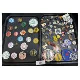 Political, Game Commission Button Pins & Pins.