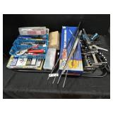 Hand Tools, Clamps, Hardware, Plastic Anchors.