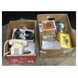 Telephones, Advertising Calendars.