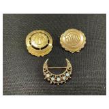 14K, 10K, Opal Moon & Hadassah Member Pins.