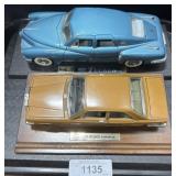 2 Diecast Car Models.