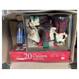 Large Box Of Christmas Decorations.