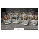 8 Avon "America on the Move" Glasses.