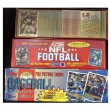 Baseball & Football Trading Cards.