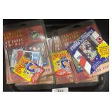 Assortment Of Football Trading Cards.