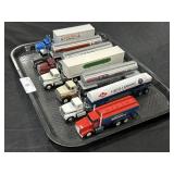 7 Die Cast Winross Trucks.