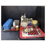 Vintage Coca Cola Trays, Globe, Toys.