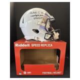 Riddell Speed Replica PSU Autographed Helmet.