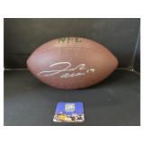 Josh Allen Autographed Football.