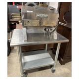 Stainless Steel Rolling Table, Holland Companion