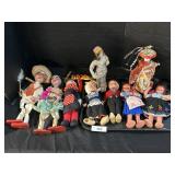 Marionette String Puppets & Dolls.