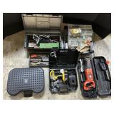 DeWalt Drill, Tools, Fishing, Saw.