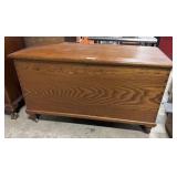 Beautiful Dovetailed Oak Blanket Chest.