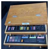 Art Set w/ Folding Easel Box.
