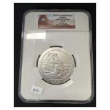 5 OZ Silver Arches Coin.