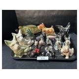 Scottish Terrier Dog Figurines & Planters.