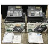 2 Casio Cash Registers.