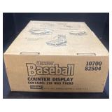 DonRuss Baseball Cards & Display Box.