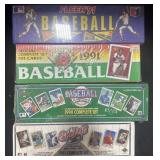 4 NOS Baseball Trading Cards Boxes.