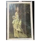 Framed Print Of Arthur Hughes Ophelia.