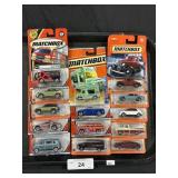 14 NOS Die Cast Matchbox Cars.