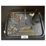 Costume Jewelry Earrings, Necklaces, Trifari.