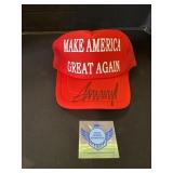 Donald Trump Autographed MAGA Hat.