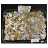 Foreign Coins & Currency.