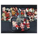 Vintage Christmas Figures & Ornaments.