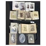 Antique Photos & 1930ï¿½s High School Book.